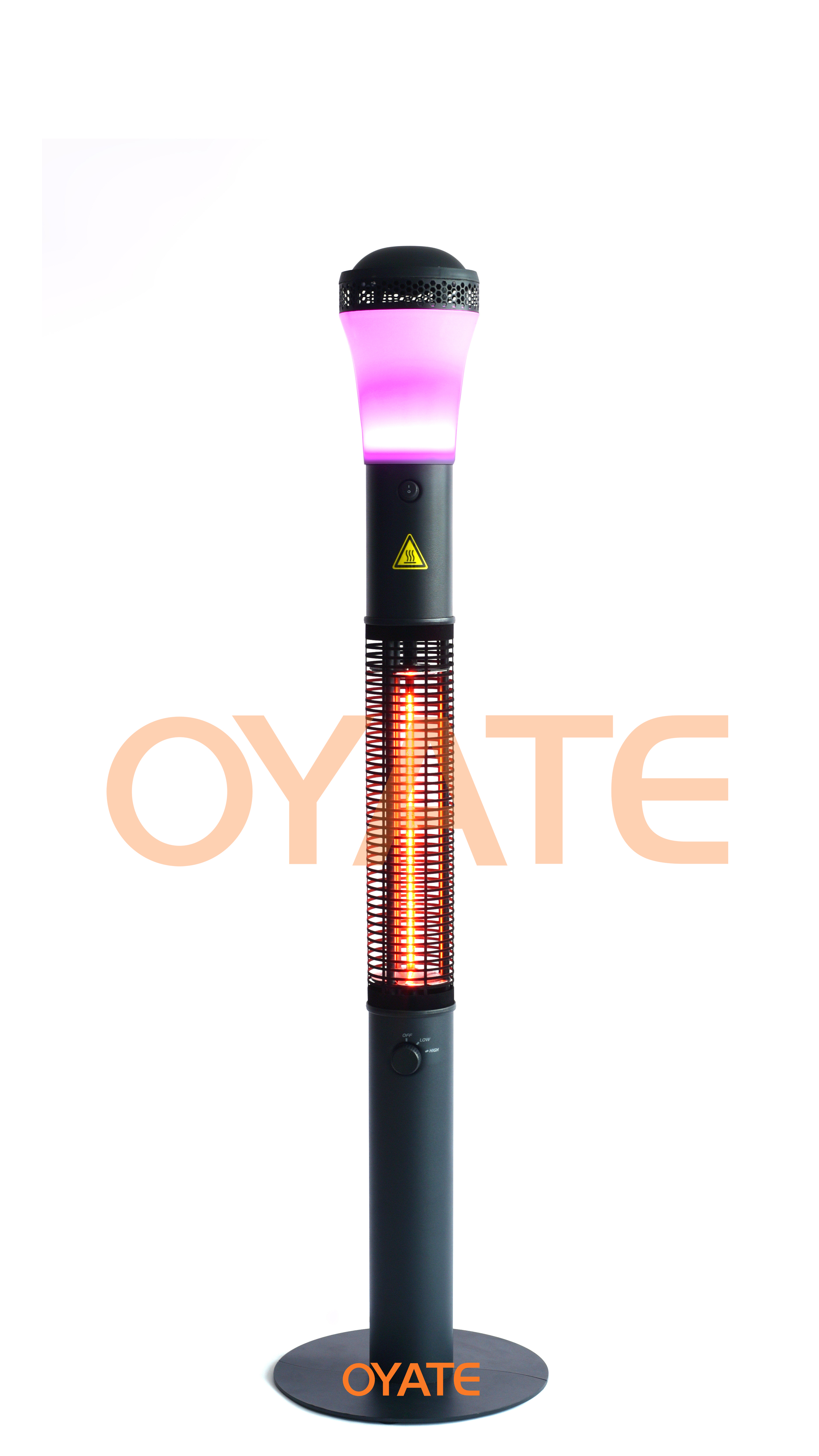 Waterproof heater for pergola